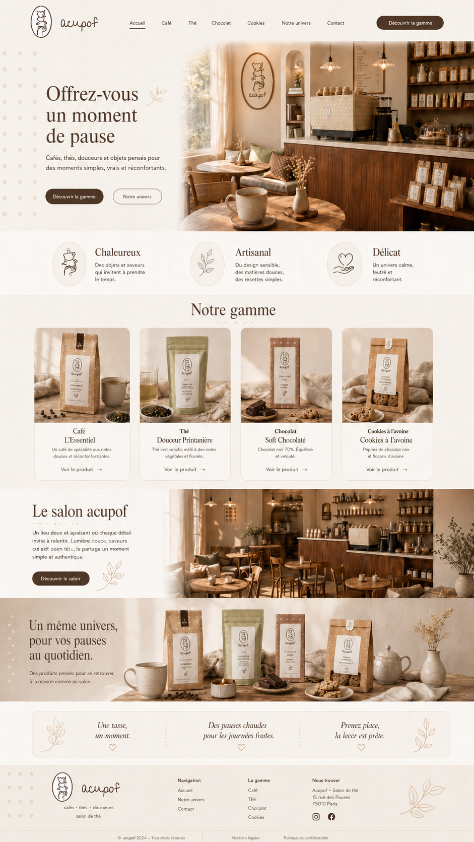 Site acupof